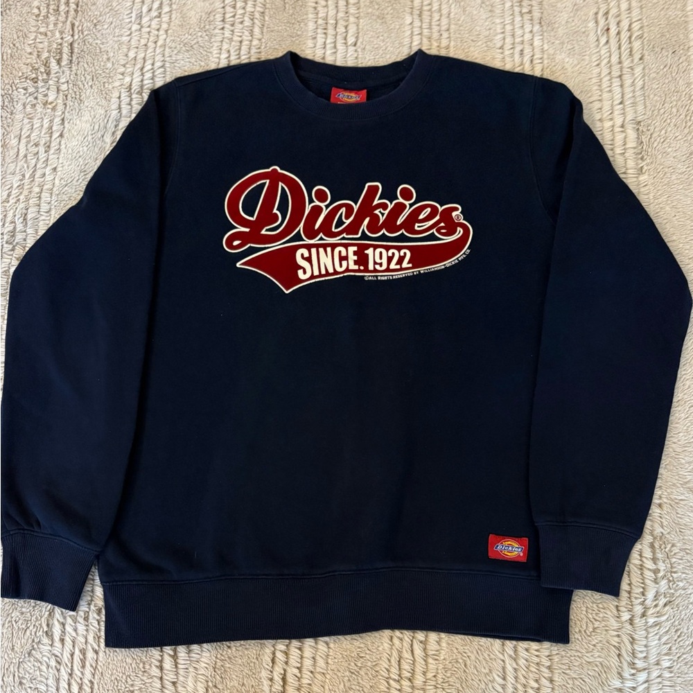 Dickies Women’s Dark Blue Crewneck Sweater